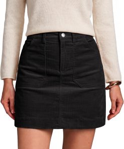 luvamia Corduroy Skirts for Women Trendy High Waisted A Line Short Skirts | Soft Textured Corduroy. Stretchy Elastic Waist Skirts with Pockets. Dressy Casual Style. Chic Fall Winter Holiday Outfits